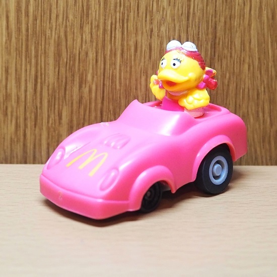 マクドナルド バーディ フィギュア ミニカー ピンク 1988 アメトイ ミールトイ ハッピーミール ハッピーセット拍卖