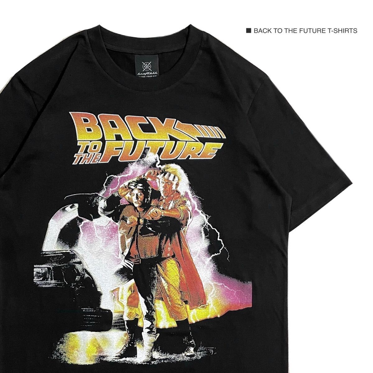 BACK TO THE FUTURE バックトゥーザフューチャー Lサイズ 半袖 Tシャツ 映画 ムービーT拍卖