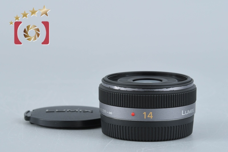 【中古】Panasonic パナソニック LUMIX G 14mm f/2.5 ASPH. H-H014拍卖