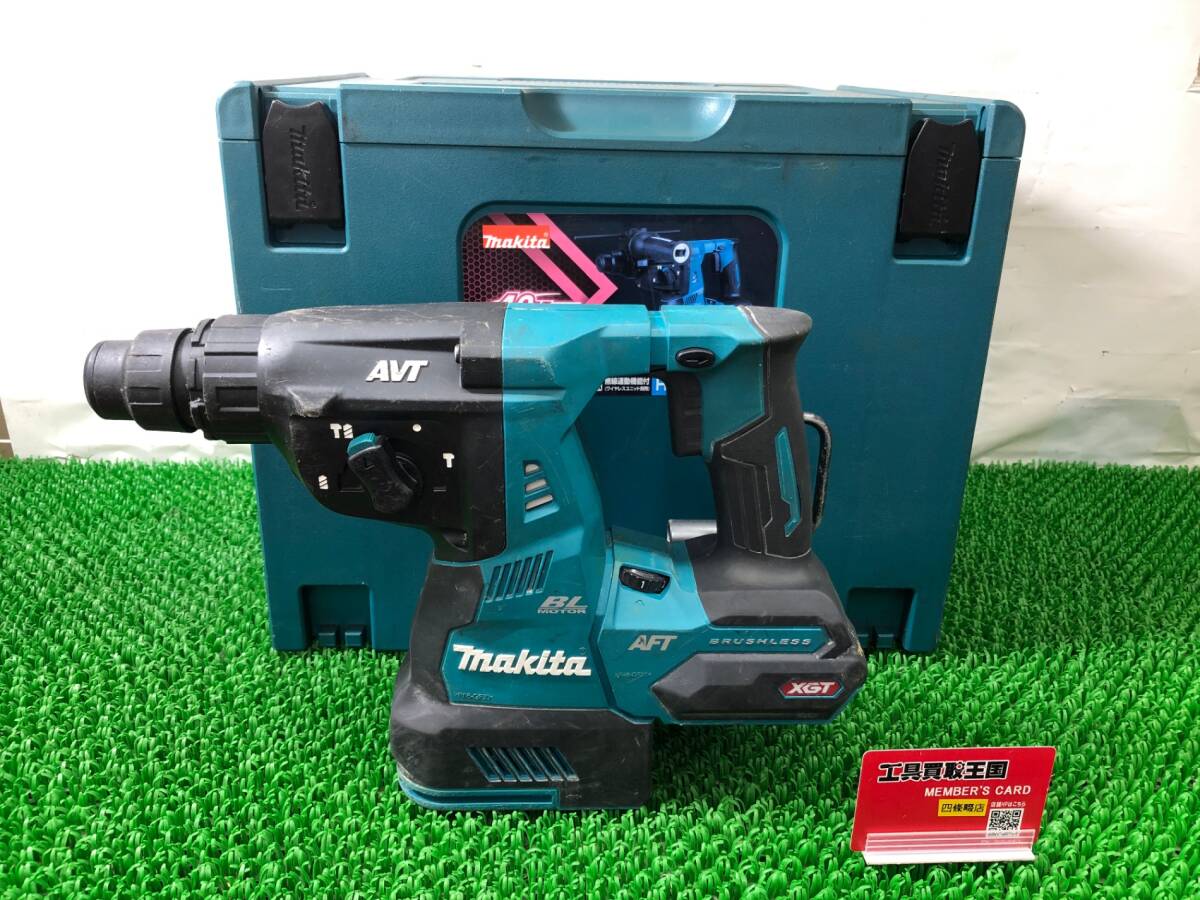 中古品 電動工具 makita(マキタ) 28mm 40V 充電式ハンマドリル HR001GZK 木工 木材 鉄工 金属 コンクリート 穴あけ ITAVPIW0MS8Q拍卖