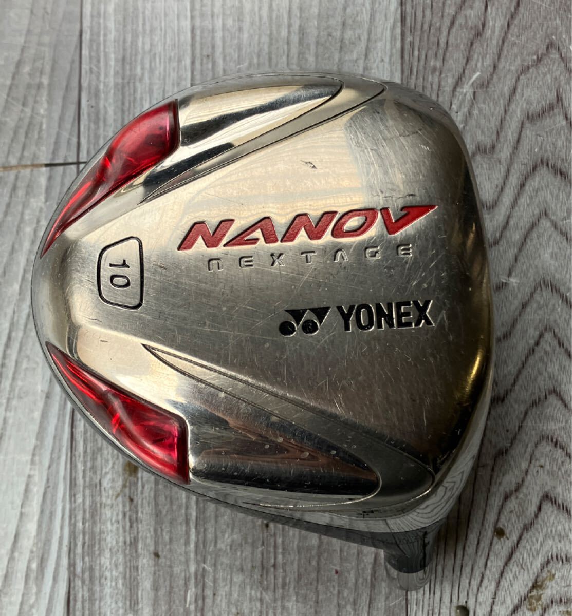 ☆☆ 送料無料 ☆☆ YONEX ヨネックス NANOV NEXTAGE 10° ヘッドのみ 単品拍卖