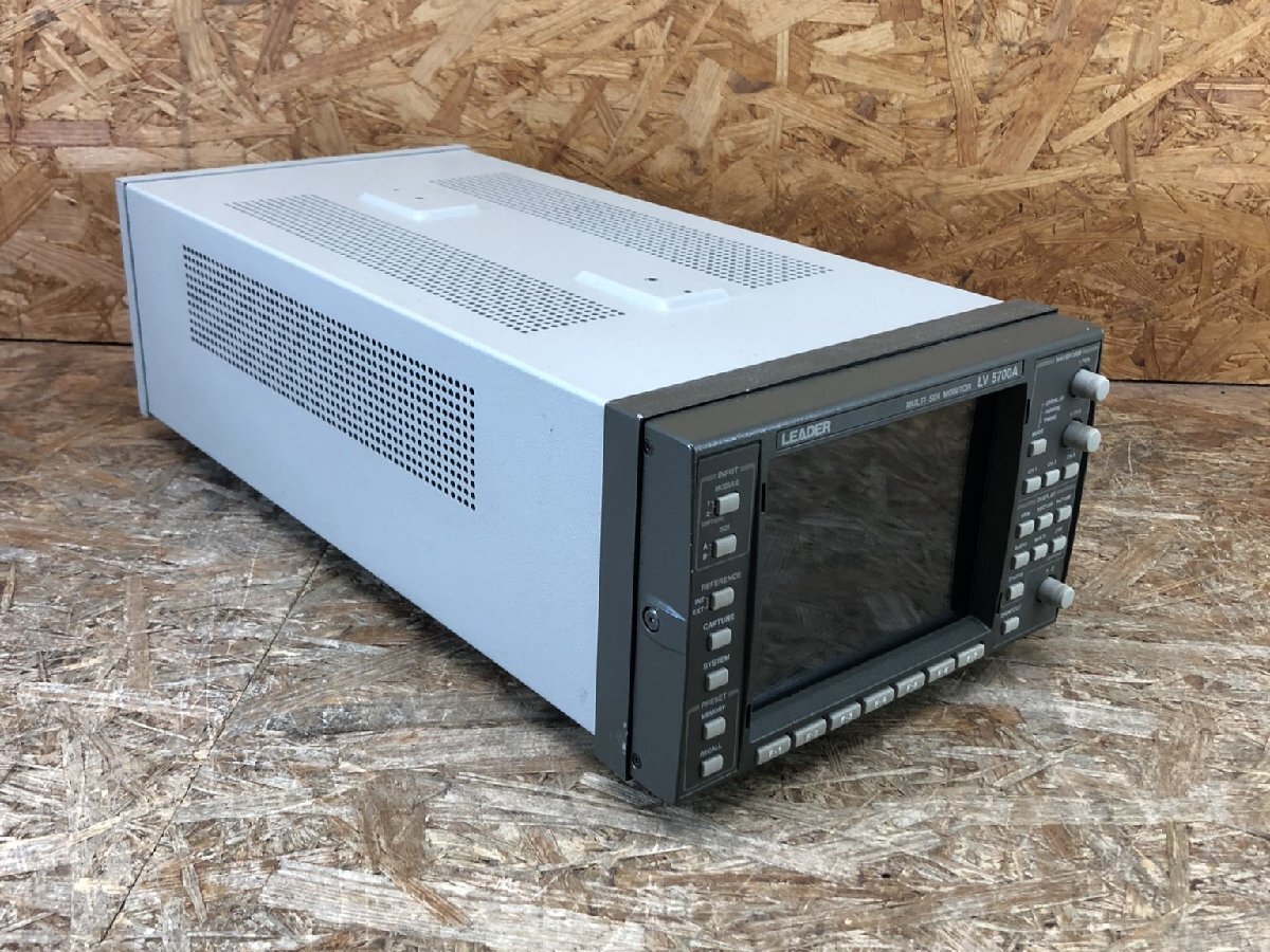 ◎【電源入るこは確認しました】リーダー LEADER LV5700A マルチSDIモニター ウエーブフォームモニター 現状品◎Z-2947拍卖