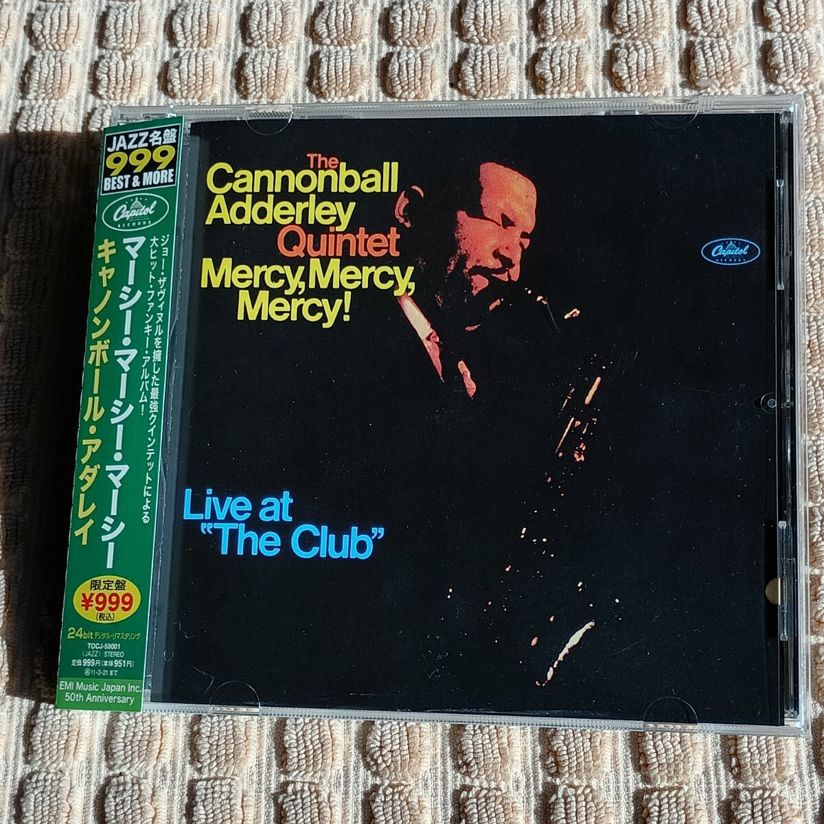 ●CD● Cannonball Adderley Quintet / Mercy, Mercy, Mercy ! Live at The Club 4988006882249拍卖