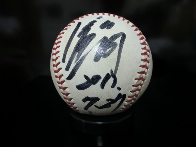 NPB OFFICIAL BALL 公式球 選手不明 直筆 サインボール拍卖