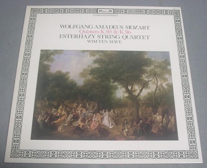 エステルハージ弦楽Qt/モーツァルト;弦楽五重奏曲3,4♪ (蘭)オワゾリールステレオ拍卖