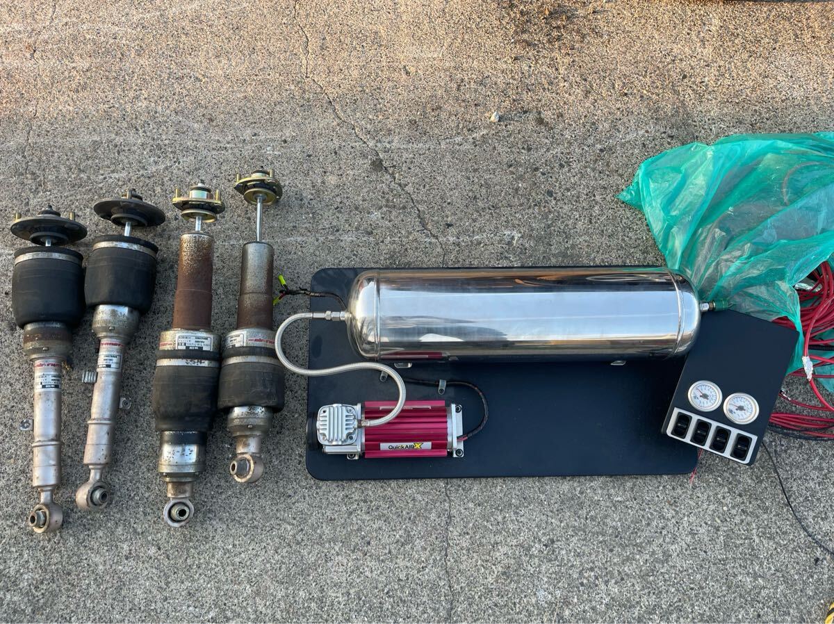 QUICK AIR (AIR RUNNER) クラウン取り出し ゼロクラ ゼロクラウン ACC エアサス レクサスGS 18マジェスタ マークX 120 130 拍卖