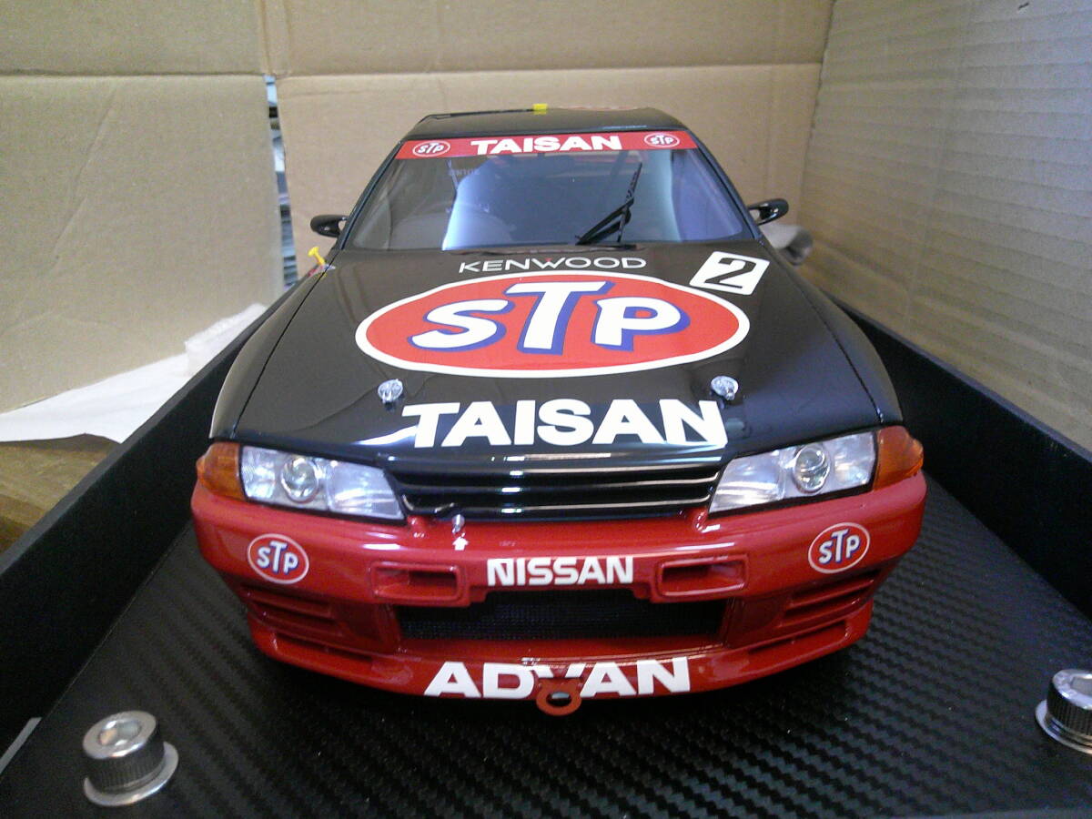 イグニッションモデル STP TAISAN GT-R #2 ニッサン スカイライン JTC 1993 オートポリス 優勝 高橋国光 土屋圭市 1/12 IG0091 タイサン 拍卖