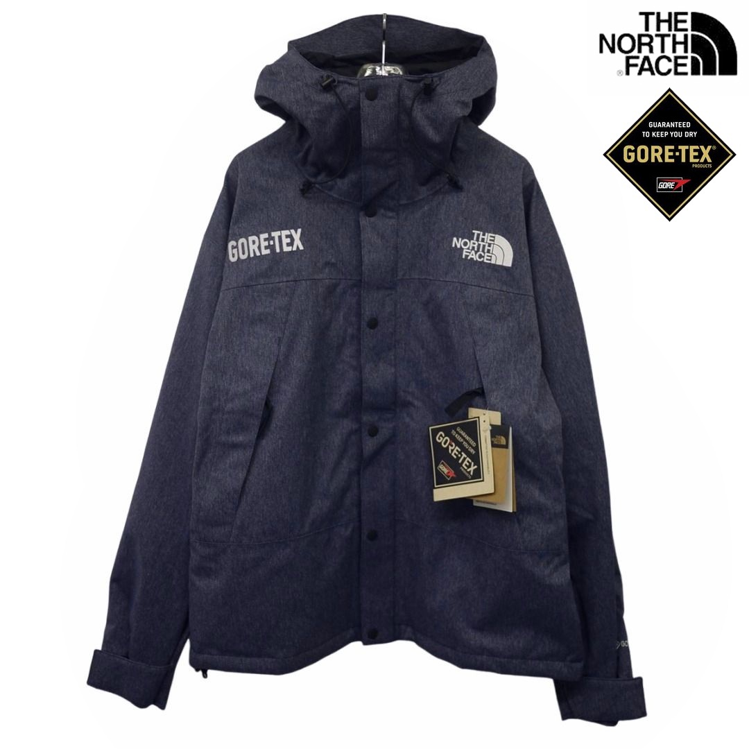 USA限定 新品 ノースフェイス (L) ゴアテックス マウンテンジャケット デニムブルー THE NORTH FACE /fa160拍卖