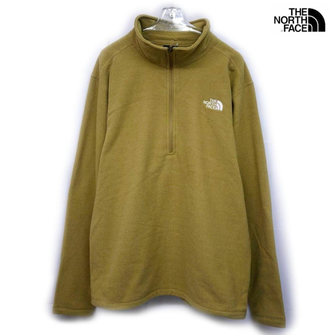 USA限定 新品 ノースフェイス (XXL) 裏起毛 ハーフジップ トップス THE NORTH FACE /fa154拍卖