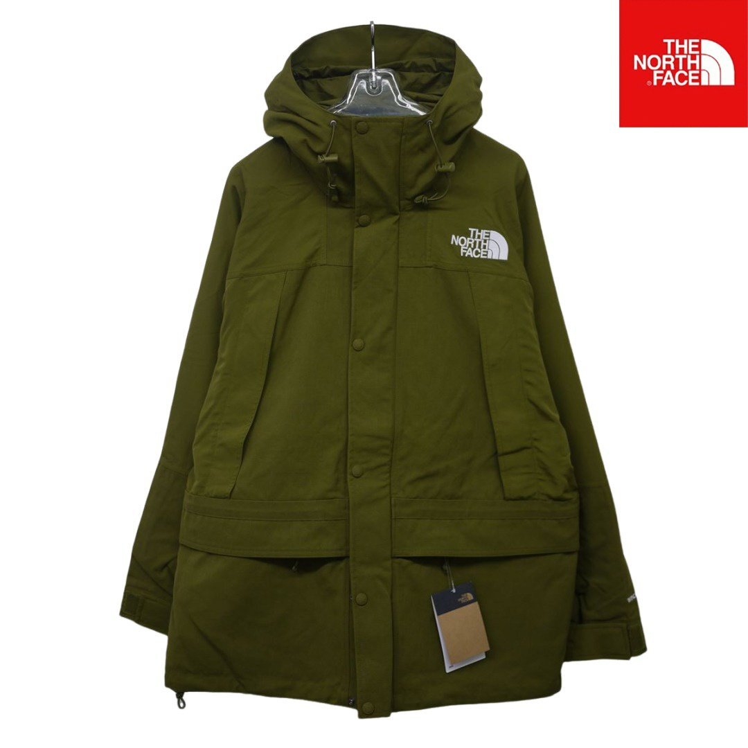 USA限定 新品 ノースフェイス リップストップ マウンテン カーゴ ジャケット (L) オリーブ THE NORTH FACE 日本未発売 fa162拍卖
