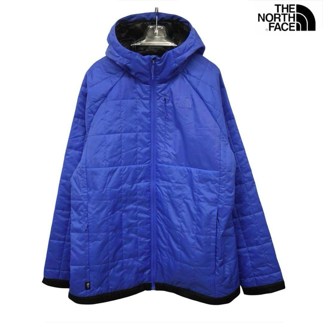USA限定 新品 ノースフェイス (XL) キルティング フルジップ パーカー ブルー THE NORTH FACE Circaloft CIRCULARDESIGN 日本未発売 /ka13拍卖