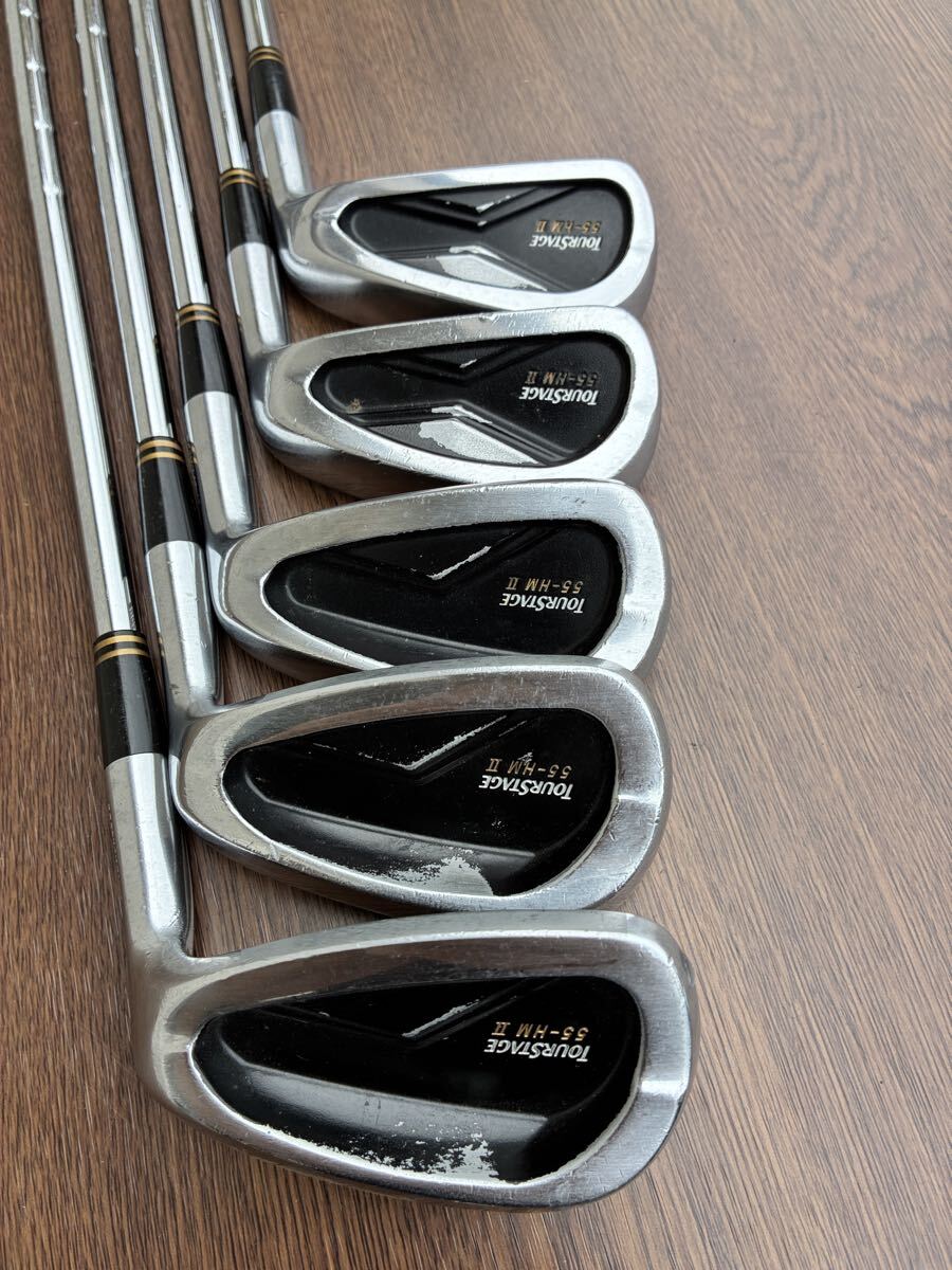 送込!55-HM Ⅱアイアン 6〜Pw NS950 Sとシナジードライバー拍卖