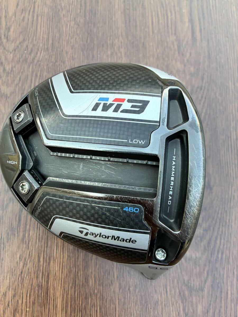 送込!テーラーメイドM3 9.5度ヘッドのみ ヘッドカバー付拍卖