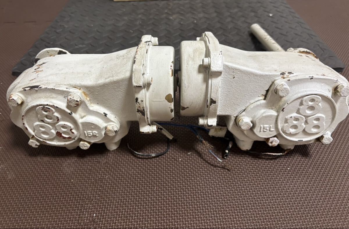 コボレーンモーター★田村総業888★左右セット 15R 、15L ★即決あり コ② ★作動確認済★開閉★減速機★ 拍卖