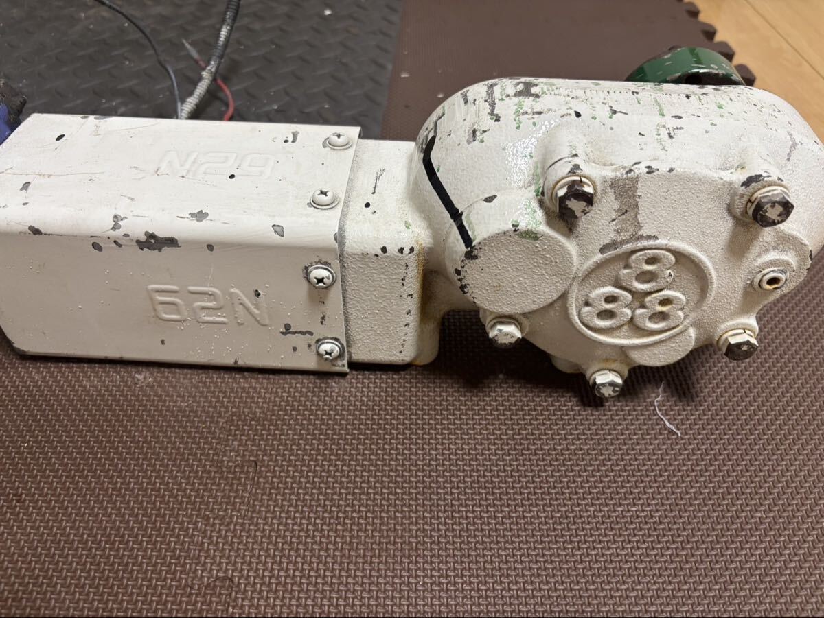 コボレーンモーター★田村総業888★ 62N ★ L 左側 即決あり コ⑤ ★作動確認済★開閉★減速機★ 拍卖