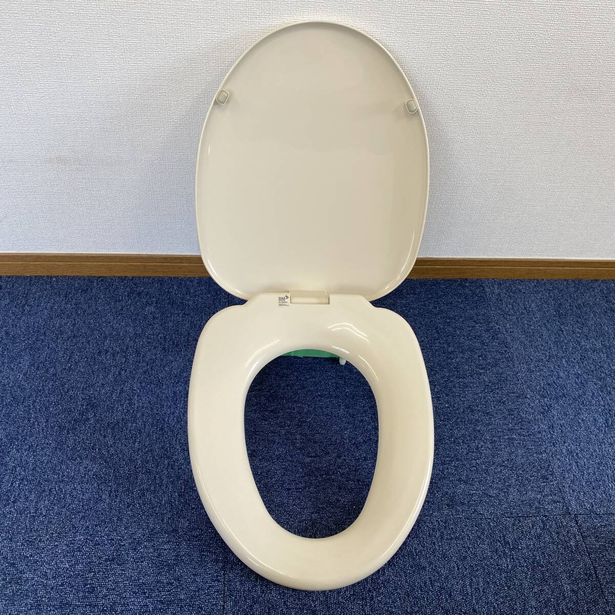 【中古】 INAX 普通便座「CF-37」・便座フタ(蓋)☆#BU8(アイボリー)☆直接引き取り可拍卖