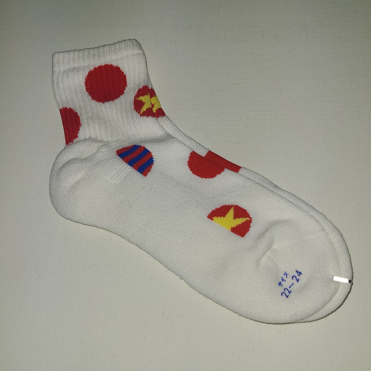 昔の 靴下 ソックス 22~24 昭和 レトロ拍卖
