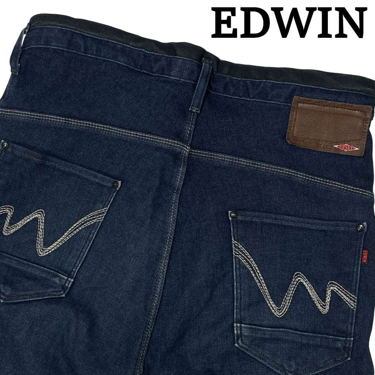 EDWIN エドウィン jerseys ER007 サイズL (91cm W36相当) 大きいサイズ ジャージーズ ストレッチ デニム パンツ ジーンズ サルエル拍卖
