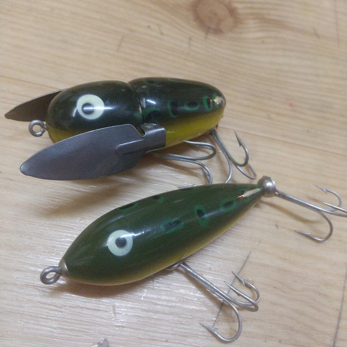 ヘドン クレイジークローラー ベビーザラ セット エビスコ茶パッケージ期 コンパクト便送料無料拍卖