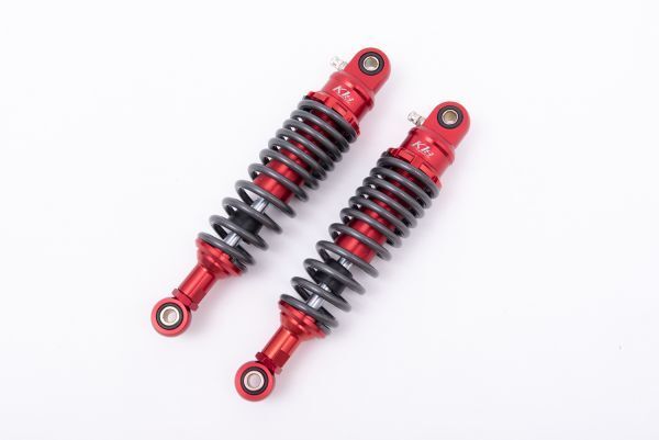 275mm リアサスペンション リアショック モンキー ゴリラ ダックス 赤 388拍卖