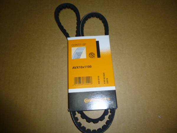 ヴァナゴンT3/カラベルT3 2.1用オルタネーターベルト10X1100新品OEM品CONTI製ドイツ製造品拍卖