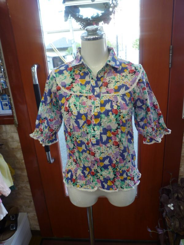 【0820-12】カラフルコットンカットソー サイズ9号拍卖