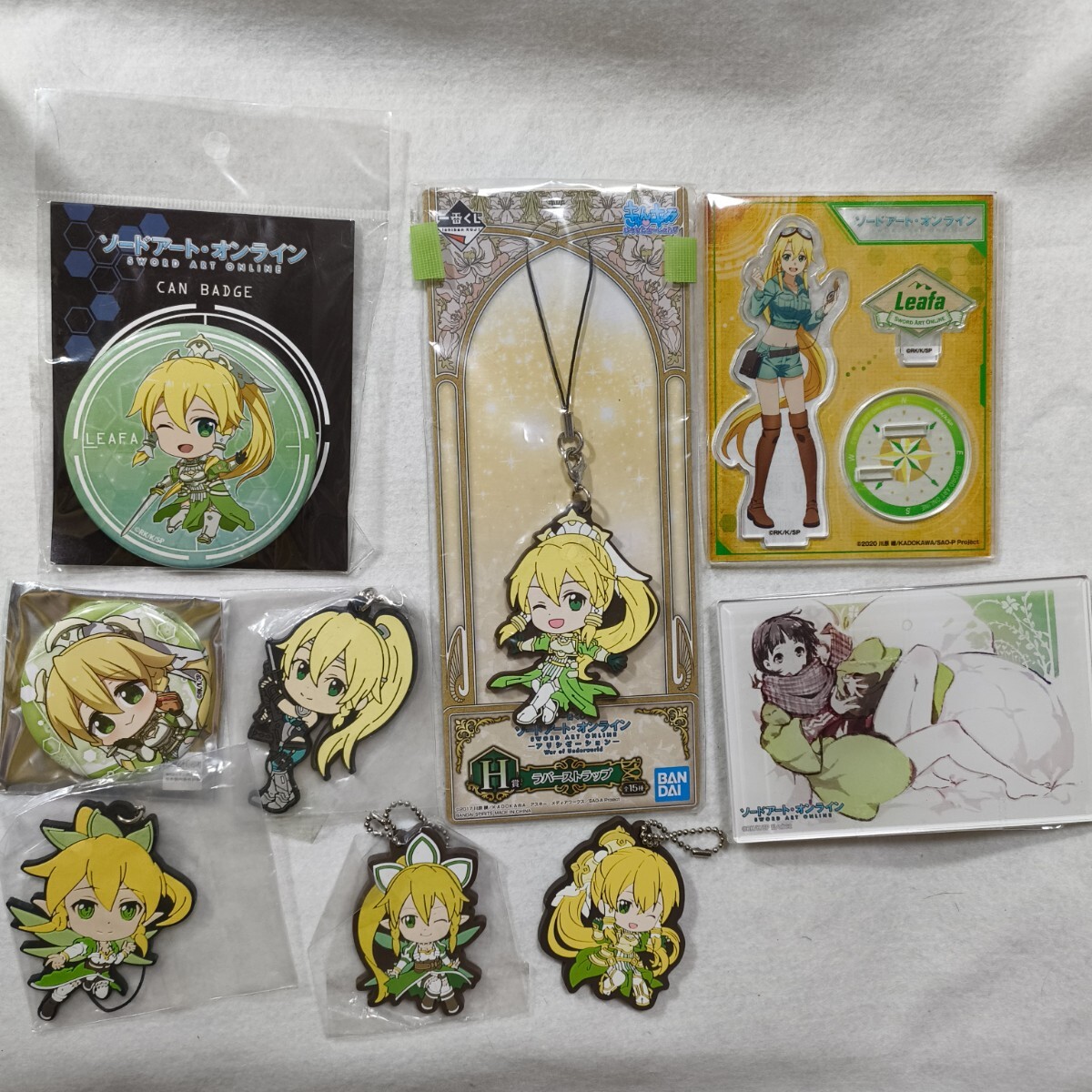 ソードアートオンライン アリシゼーション 桐々谷直葉(リーファ) セット アクリルスタンド アクリルパネル キーホルダー SAO 電撃文庫/0拍卖