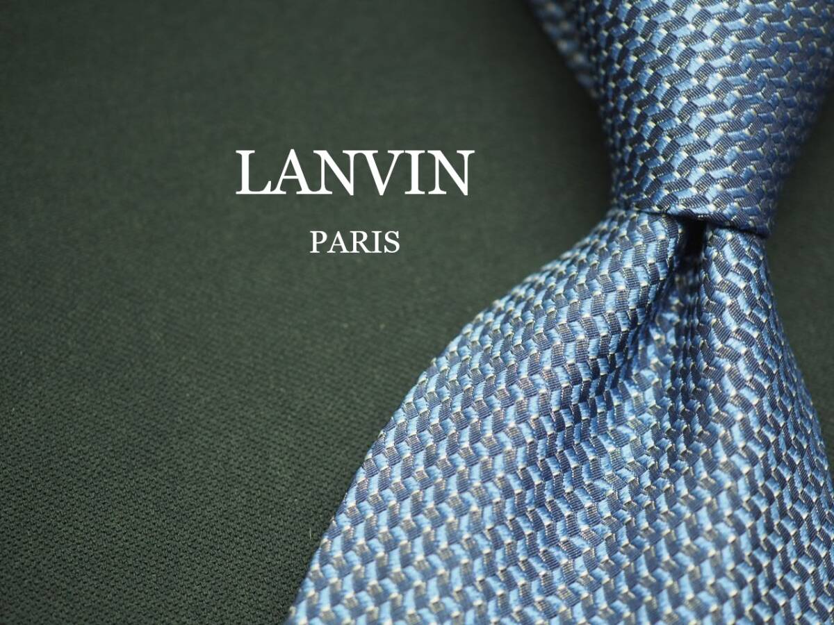【LANVIN ランバン】 F1659 SILK ブランド ネクタイ 古着 良品拍卖