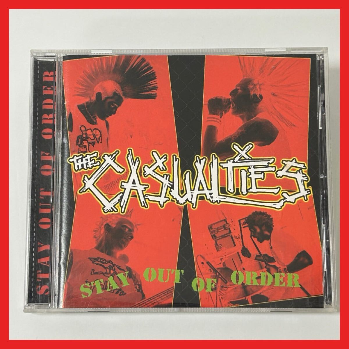 【SC03】CD/The Casualties/Stay Out of Order拍卖