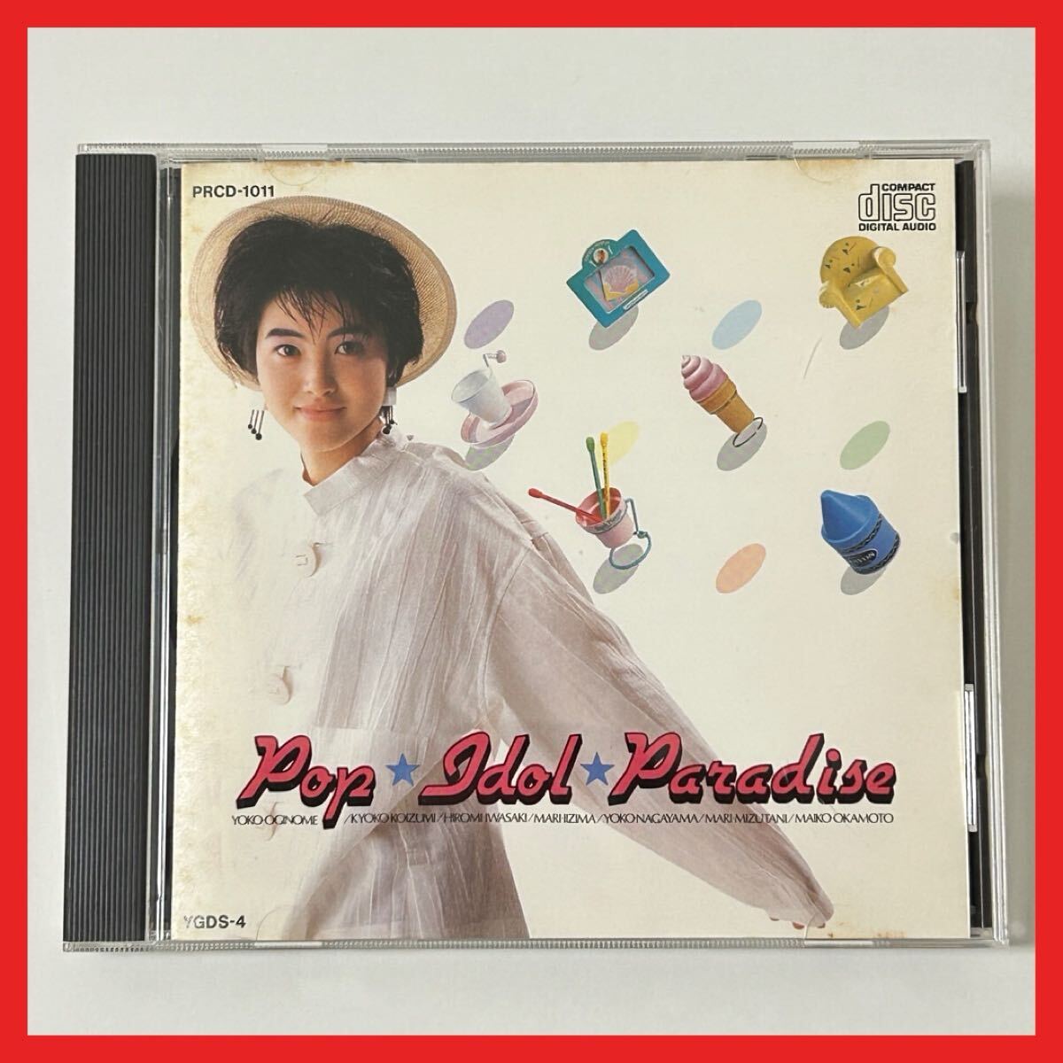 【SC04】【盤面良好】CD/オムニバス/Pop Idol Paradise ポップ・アイドル・パラダイス/アルバム 荻野目洋子 小泉今日子 岩崎宏美 等拍卖