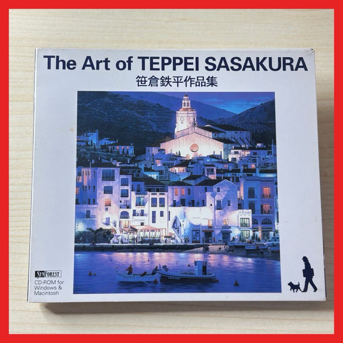 【SC27】CD/笹倉鉄平 画集/The Art of TEPPEI SASAKURA 笹倉鉄平作品集/PCソフト windows macintosh拍卖