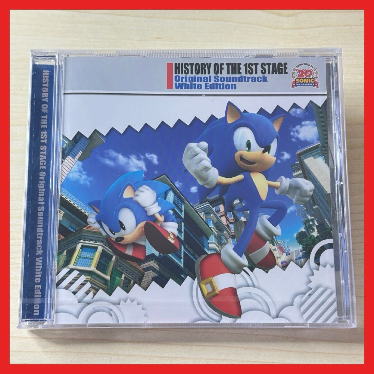 【SC27】【未開封】CD/ソニックジェネレーションズ 白の時空 HISTORY OF THE 1ST STAGE Original Soundtrack White Edition 特典ディスク拍卖