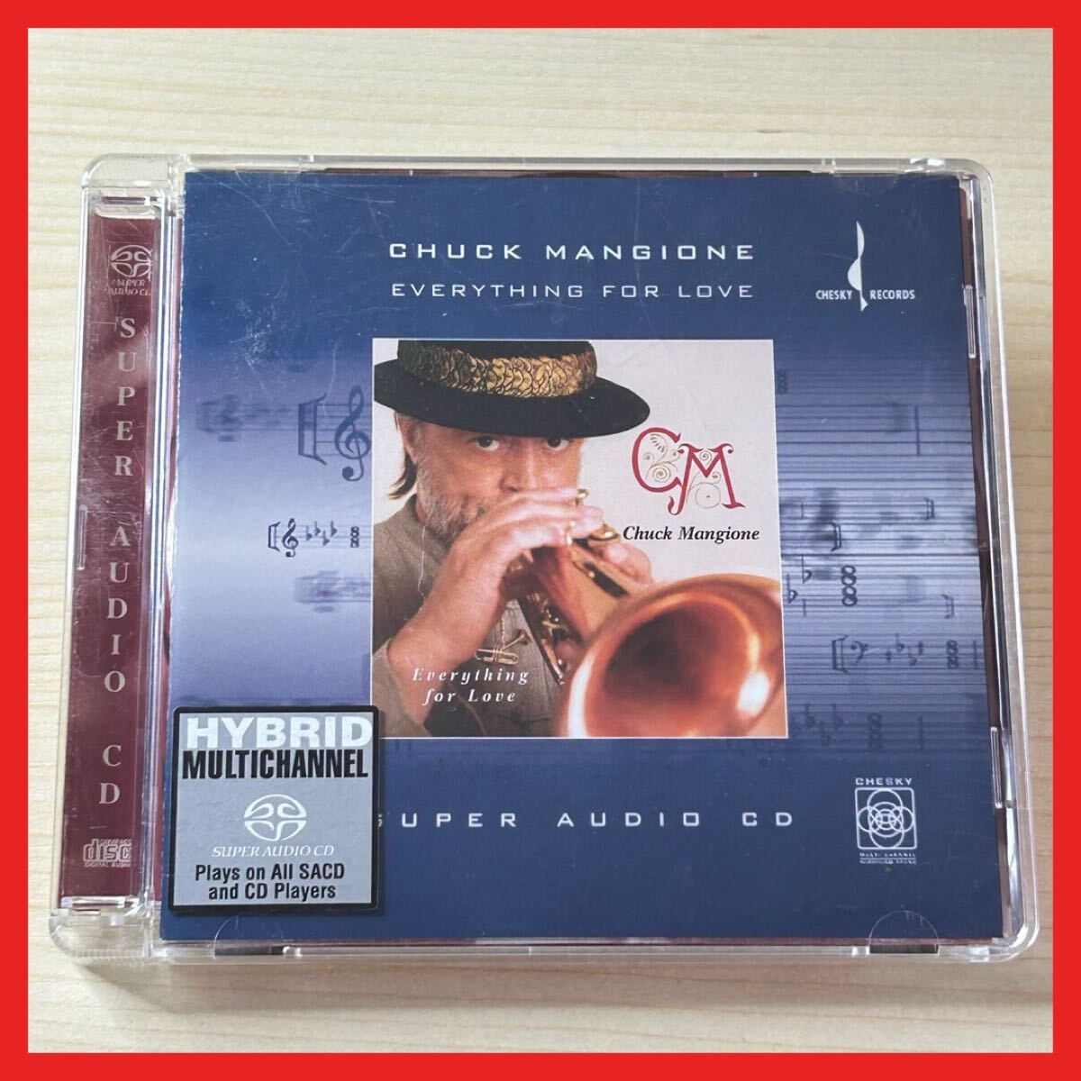 【SC14】【SACD・盤面良好】CD/Chuck Mangione チャック・マンジョーネ/Everything for Love/ジャズ JAZZ Super Audio拍卖