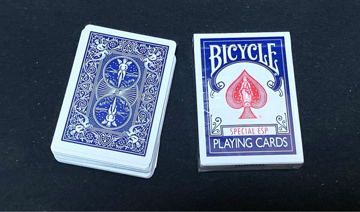 ◆Bicycle Special ESP Cards (Blue)◆バイスクル・スペシャルESPデック(青裏)◆拍卖