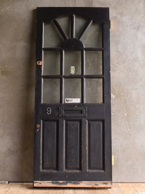 イギリス アンティーク 木製ドア 扉 建具 13232拍卖