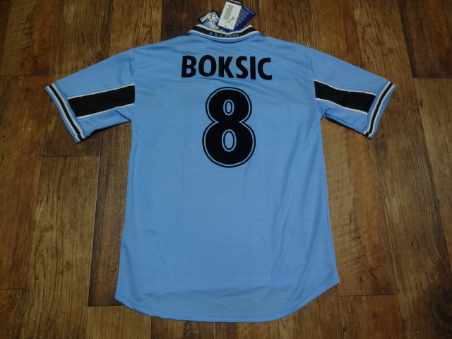 ラツィオ 正規品 ユニフォーム シャツ 1998/1999 ホーム #8 ボクシッチ 元クロアチア代表 Mサイズ 新品未使用品タグ付き 超貴重拍卖