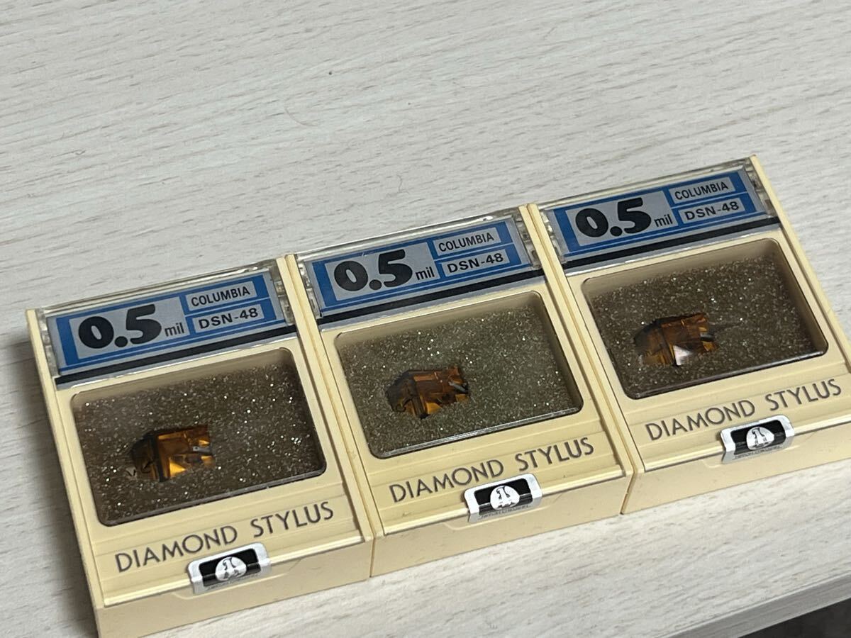 コロムビア DSN-48 レコード針 日本蓄針 オーム ダイヤモンド針 レコード交換針 COLUMBIA コロンビア拍卖