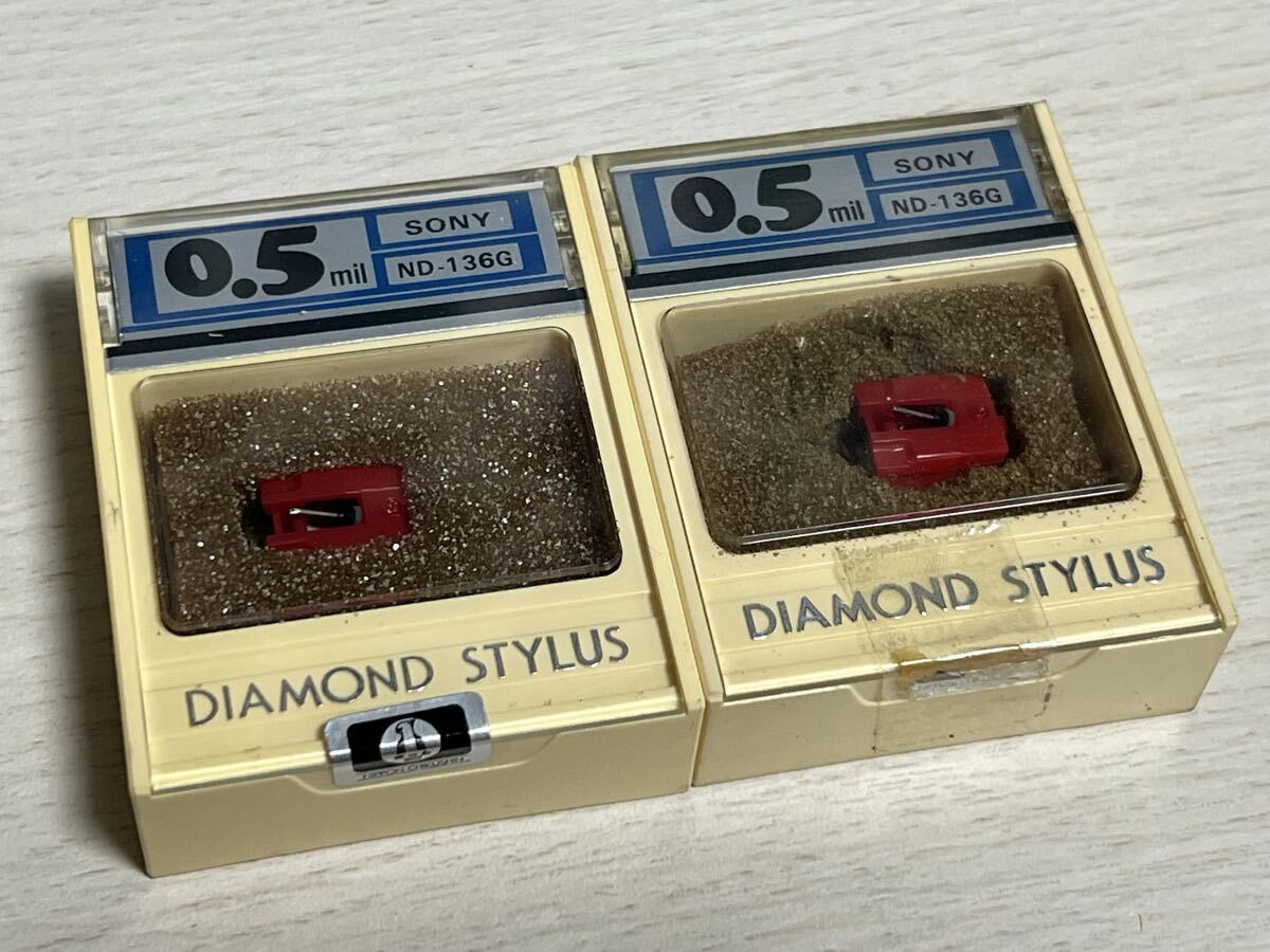 ソニー ND-136G レコード針 日本蓄針 オーム ダイヤモンド針 レコード交換針 SONY拍卖