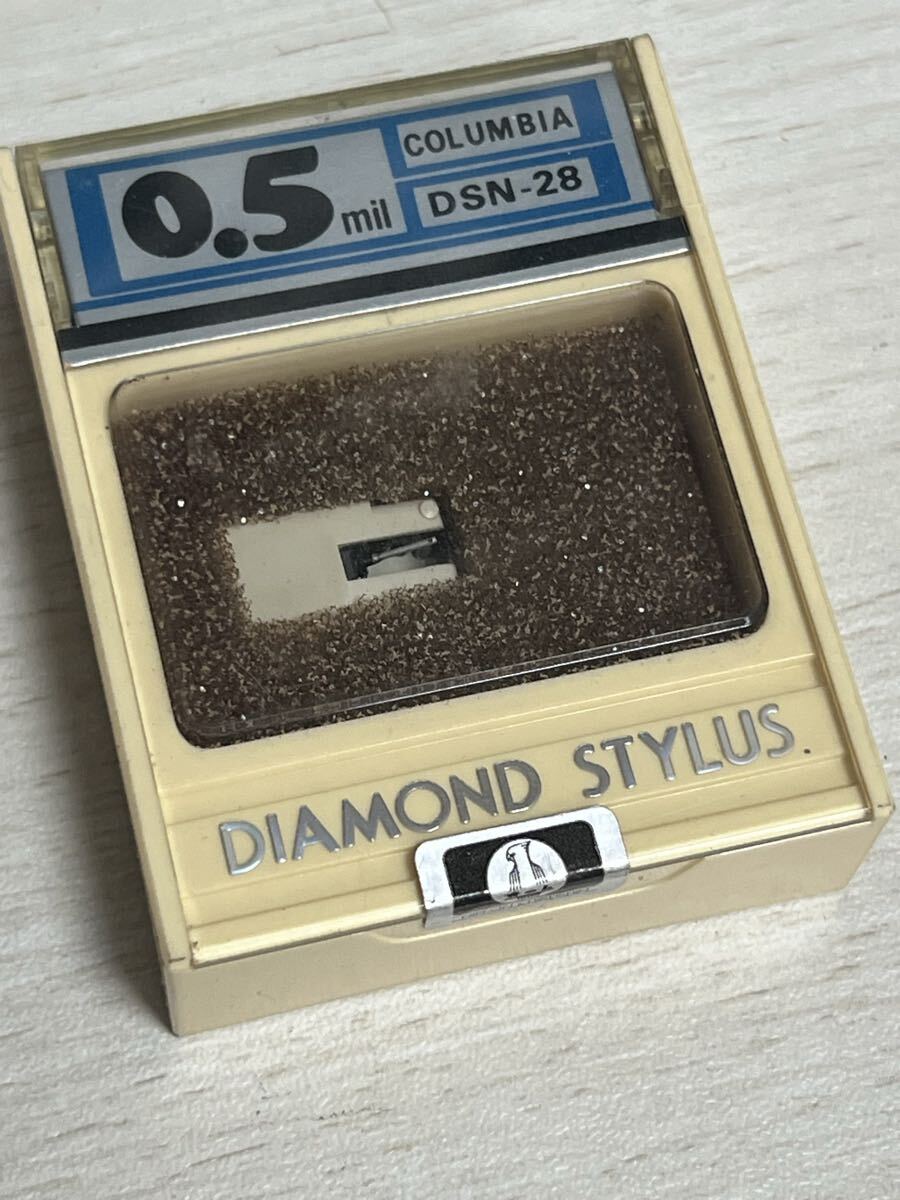 コロムビア DSN-28 レコード針 日本蓄針 オーム ダイヤモンド針 レコード交換針 COLUMBIA コロンビア拍卖