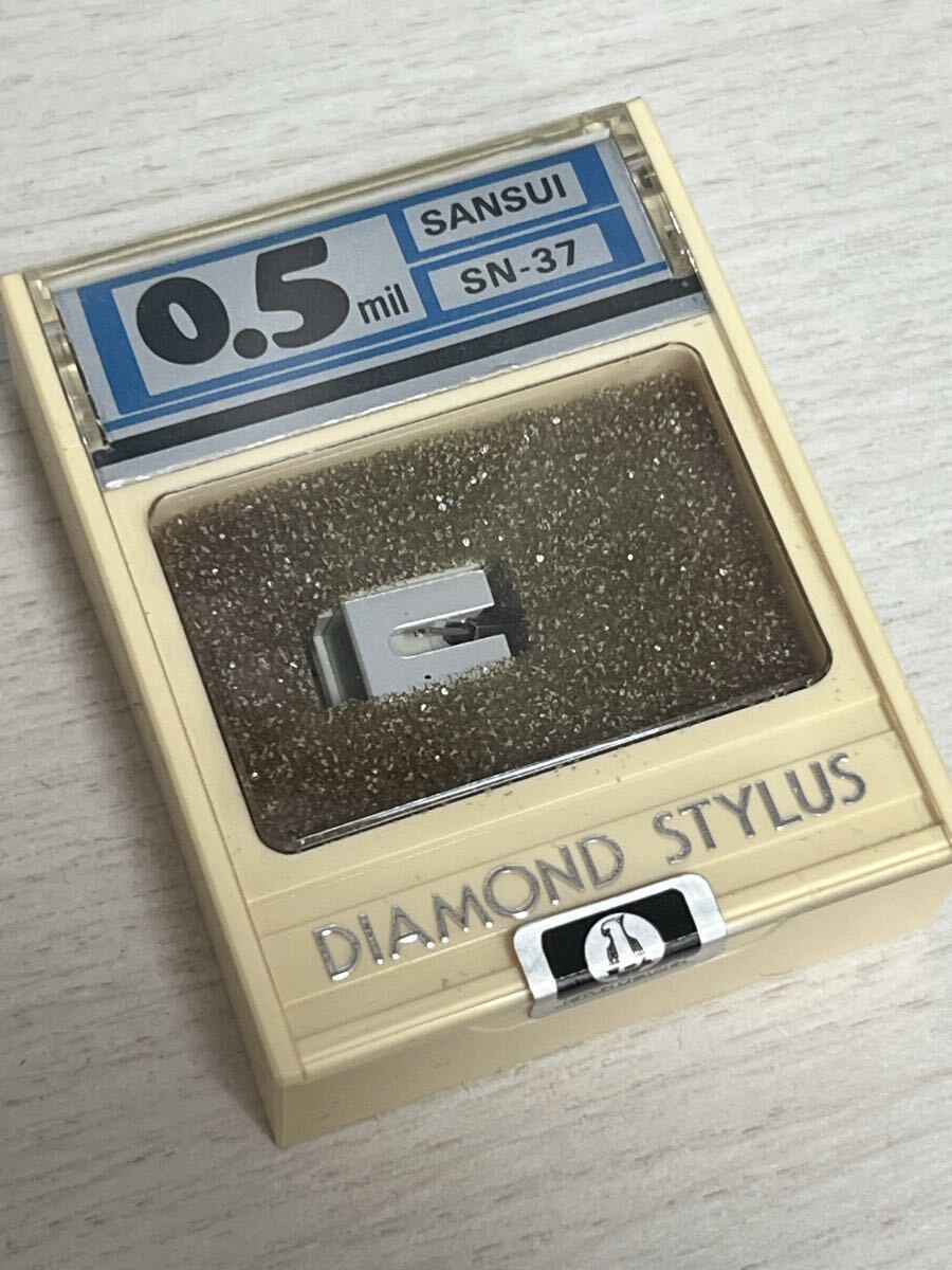 サンスイ SN-37 レコード針 日本蓄針 オーム ダイヤモンド針 レコード交換針 SANSUI拍卖