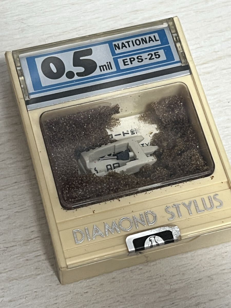 ナショナル EPS-25 レコード針 日本蓄針 オーム ダイヤモンド針 レコード交換針 NATIONAL拍卖