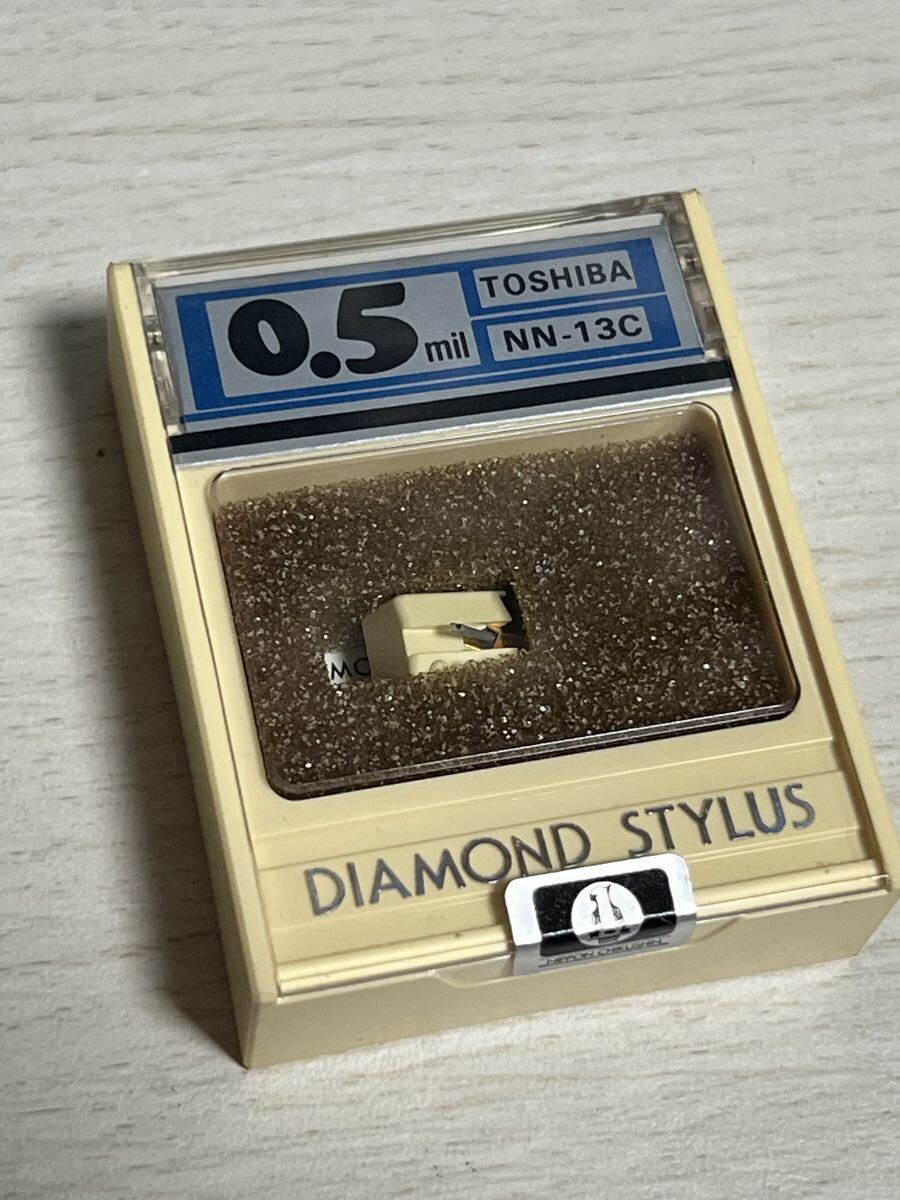 東芝 NN-13C レコード針 日本蓄針 オーム ダイヤモンド針 レコード交換針 TOSHIBA拍卖