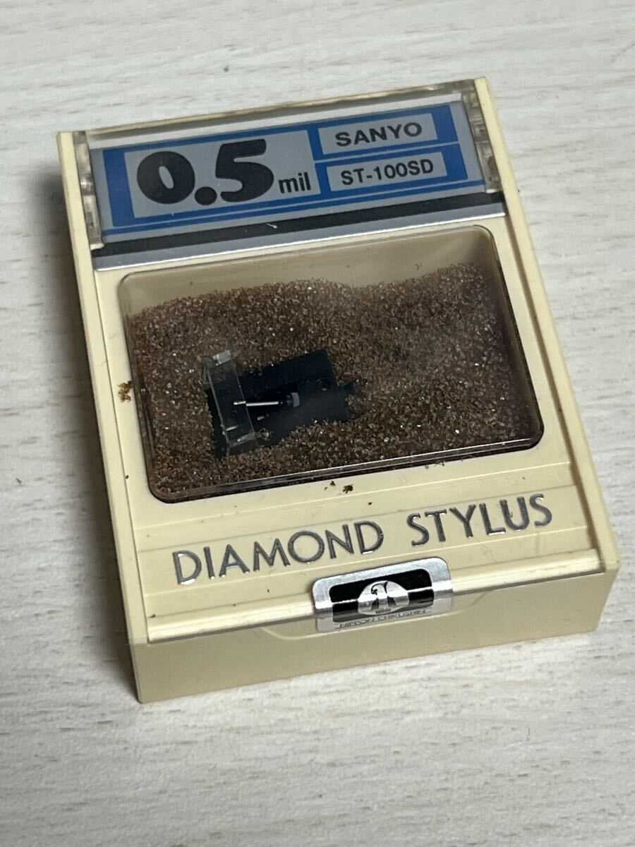 サンヨー ST-100SD レコード針 日本蓄針 オーム ダイヤモンド針 レコード交換針 SANYO拍卖
