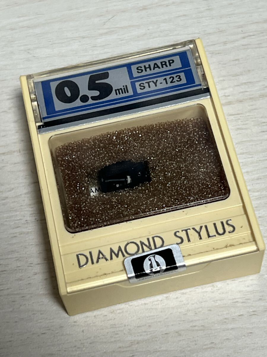 シャープ STY-123 レコード針 日本蓄針 オーム ダイヤモンド針 レコード交換針 SHARP拍卖