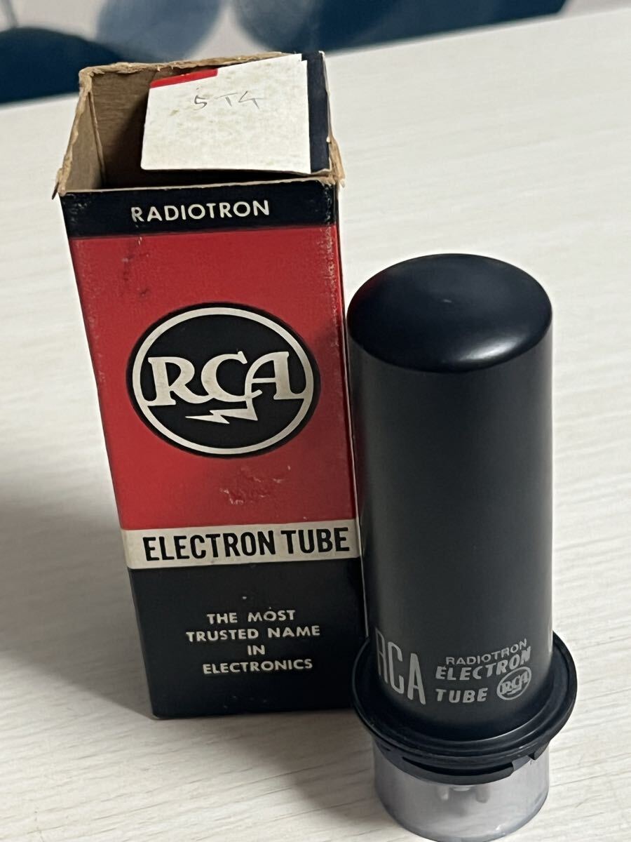 5T4 1本 RCA 試験済み 真空管 おそらく未使用拍卖