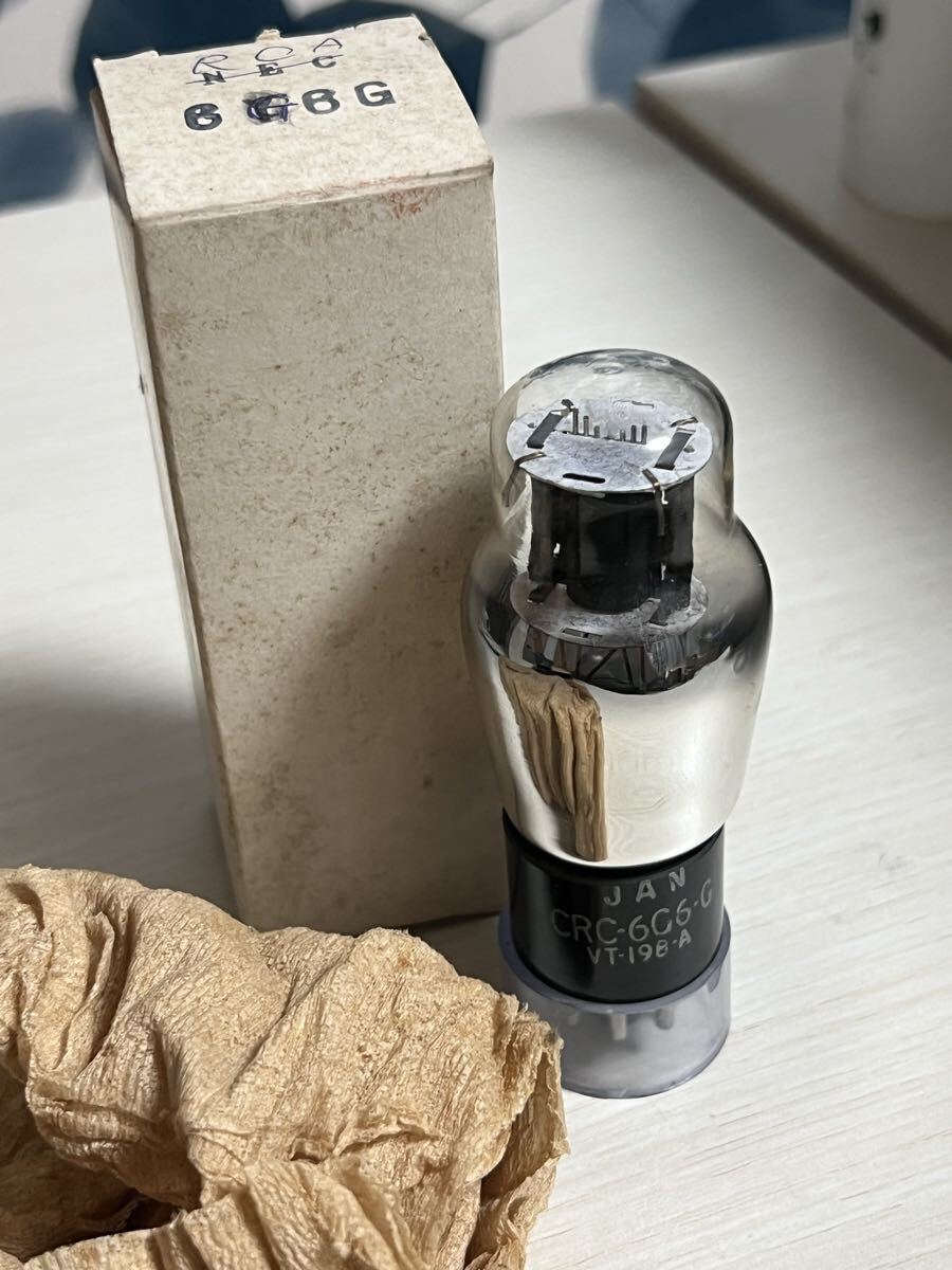 6G6G 1本 RCA 試験済み 真空管 おそらく未使用拍卖