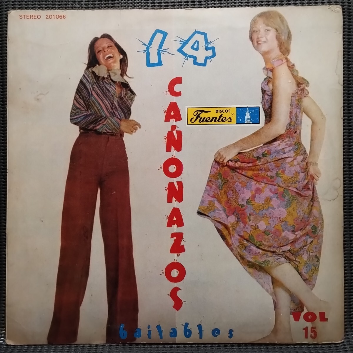 LP CUMBIA 14 CAONAZOS BAILABLES VOL 15 AFROSOUND ,FRUKO ,ROSSY ,THE LATIN BROTHERS,,, クンビア拍卖
