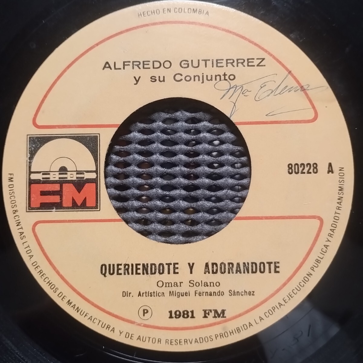 ALFREDO GUTIERREZ Y SU CONJUNTO , QUERIENDOTE Y ADORANDOTE ,CUMBIA VALLENATO拍卖