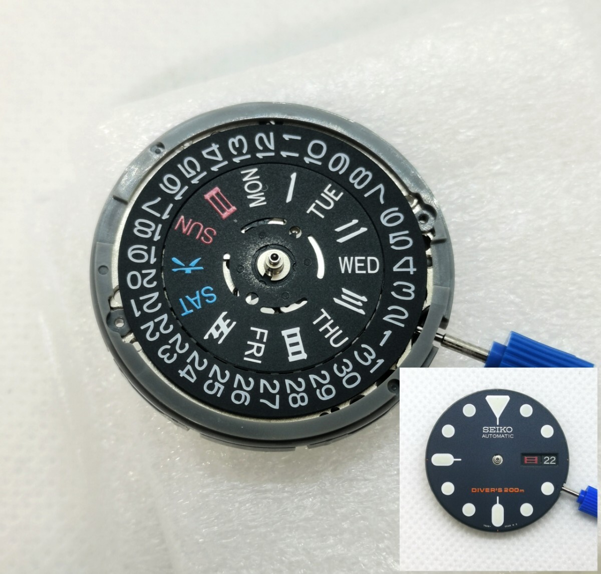 NH36 3.8時位置 ムーブメント 本体 seiko カスタム MOD 4R36 7S26 セイコー ムーブメント 腕時計 ウォッチ パーツ拍卖
