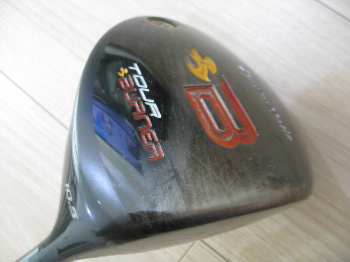 ■■良品■■中古 テーラーメイド ツアー バーナーTOUR 純正シャフトS 10.5度 2008年モデル拍卖